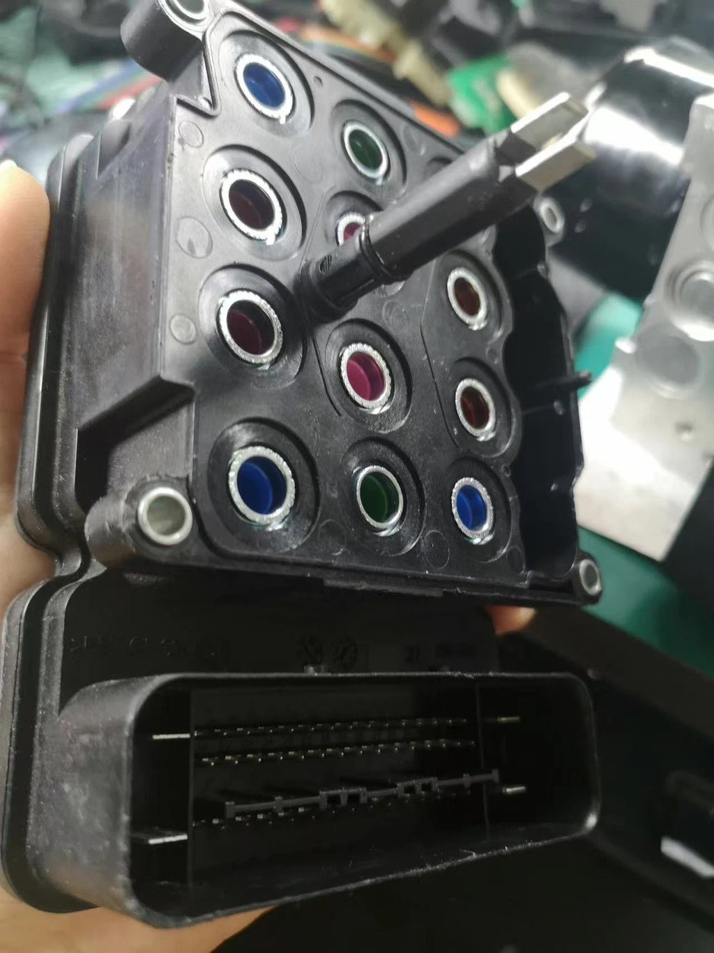 Factory Original Anti-Lock Brake ABS Hydraulic Pump ECU Control Module Assembly Compatible With Ford Focus, Escape, EcoSport, Edge, Explorer